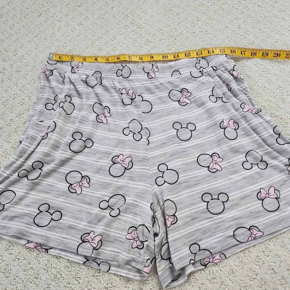 Disney‎ Minnie Mouse Pajama Shorts size Large - Picture 4 of 7